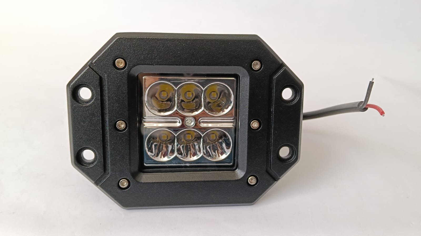 EXPLO INCRUSTAR 6 LED BLANCO FIJO 12X9 CM (XK-3030-12W-FD)